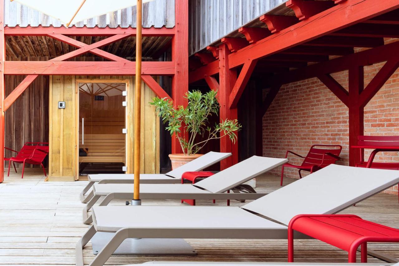 Hotel De La Plage Contis les Bains Esterno foto